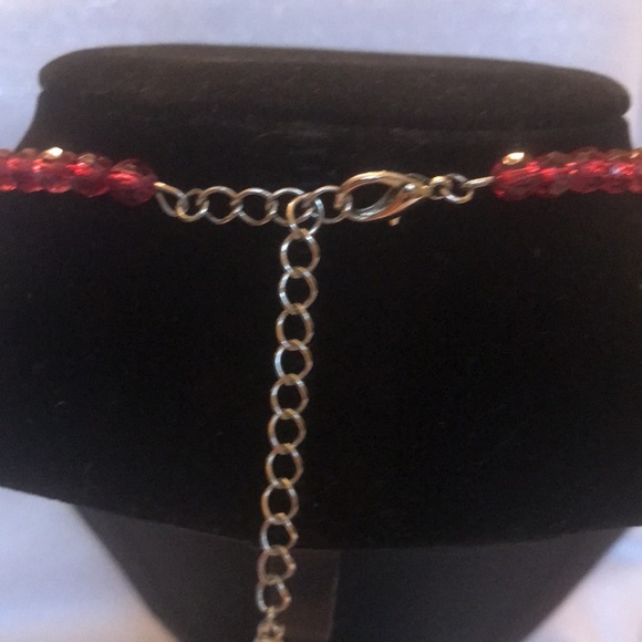 Bundle lot 6 retro glam style statement beaded collar/choker necklace - Picture 5 of 16